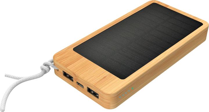 Produktbild Livoo Solarstrombank 10 000 mAh (10000 mAh, 12 W, 12 Wh)