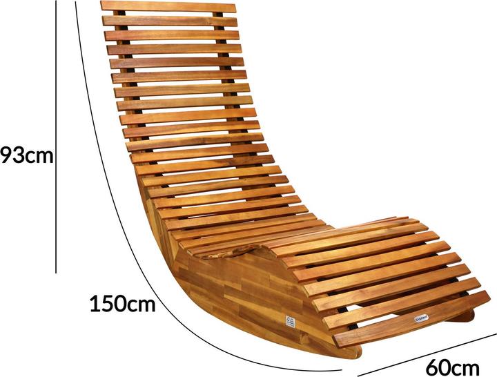 Actual product image Deuba Swing couch set of 2 (150 cm)