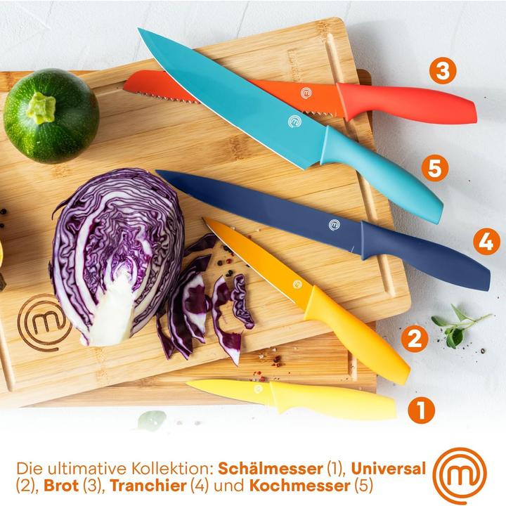 Produktbild Masterchef 6-teiliges Messerblock-Set