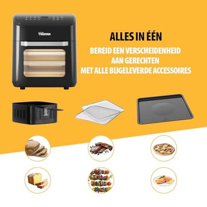 Image du produit Tristar 2-in-1 Mini-Backofen & Heissluftfritteuse FR-9065