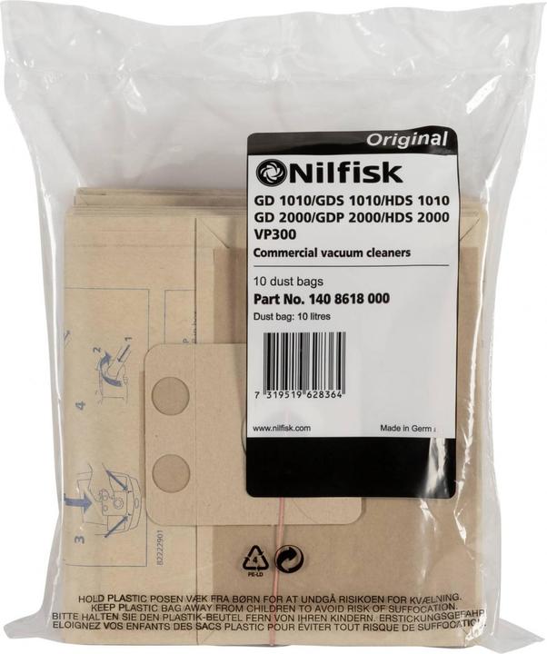 Produktbild Nilfisk Staubsaugerbeutel