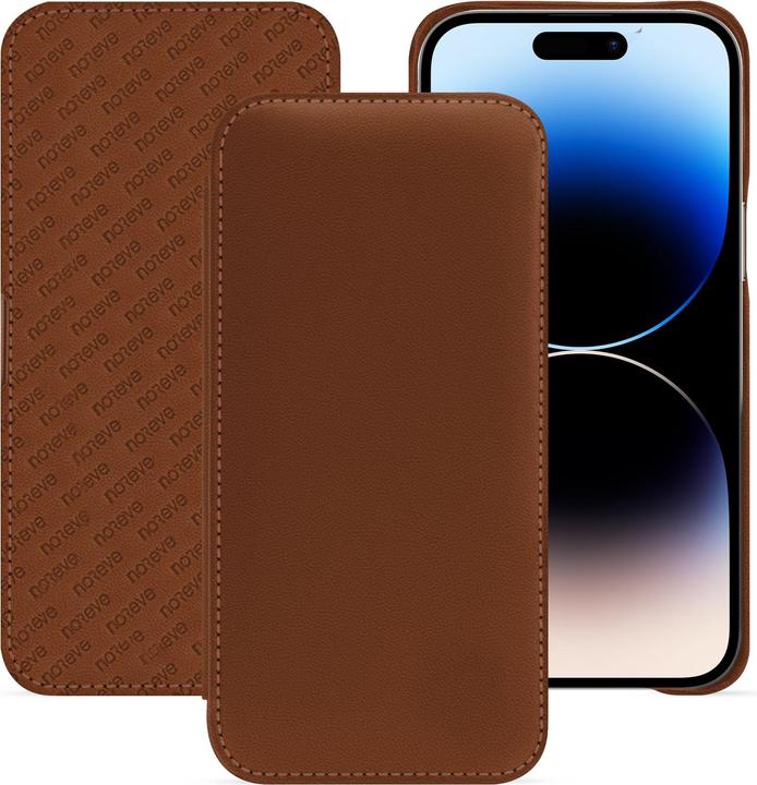 Actual product image Noreve Horizontal leather flap shell (Apple iPhone 15 Pro Max)