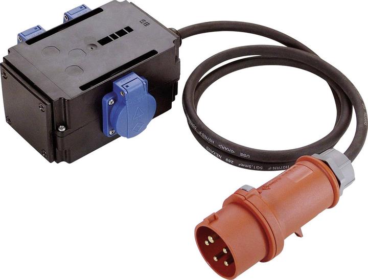 As - Schwabe CEE power distributor (CEE 7/3, CEE 7/3)