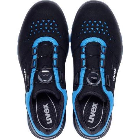 Thumbnail - Uvex Safety, Sicherheitsschuhe, 2 xenova Halbschuhe S1P 95583 blau, schwarz Weite 12 Größe 45 (S1P, 45)