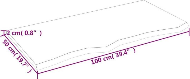 Immagine prodotto VidaXL Emerald (100 x 50 x 2 cm)