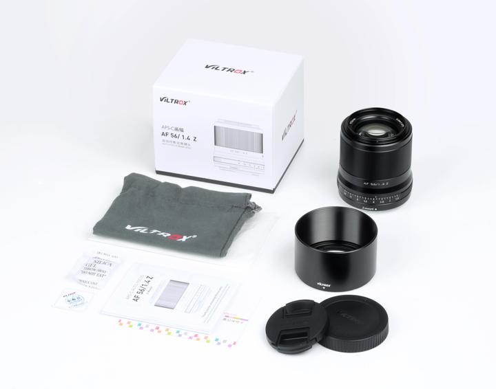 Actual product image Viltrox AF 56 mm F/1.4 Z (Nikon Z, APS-C / DX)