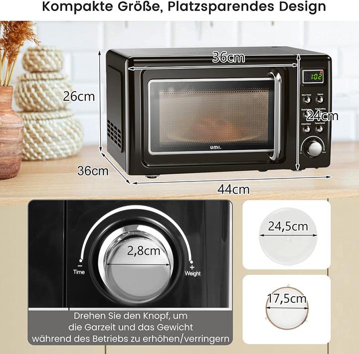 Produktbild Umi 20 L Garrraum, Schwarz
