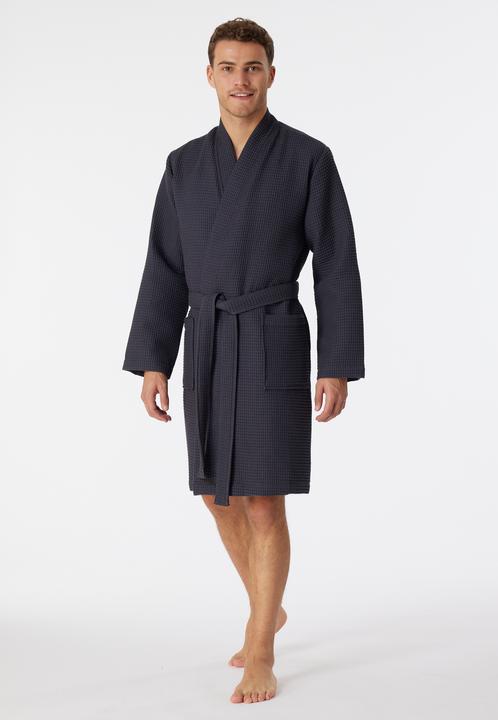 Produktbild Schiesser Waffel Piqué - Organic Cotton Morgenmantel / Bademantel (L)