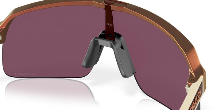 Actual product image Oakley Glasses Sutro Lite Matte Red Gold Colorshift / Prizm Road Black (Matte Red Gold Colorshift, Prizm Road Black)