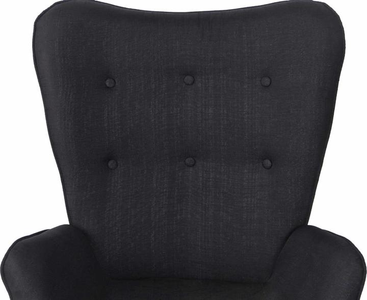Image du produit CLP Lounger Durham tissu, noir