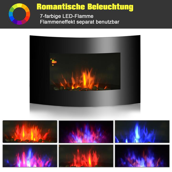 Actual product image Homcom E-Kamin (65 x 11.5 x 52 cm)