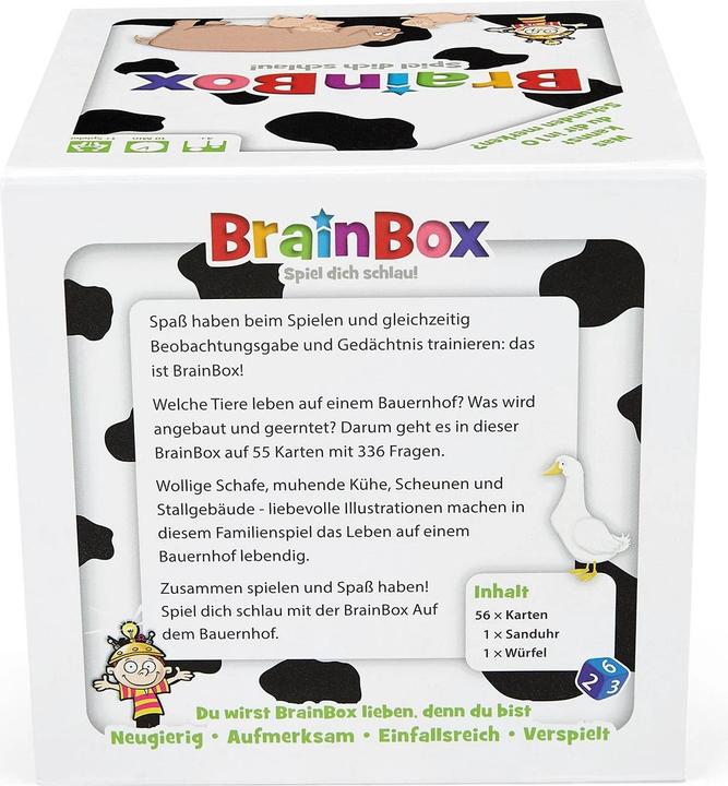 Produktbild Brainbox Aufm Bauernhof (Deutsch, 1 - 2 Spieler)