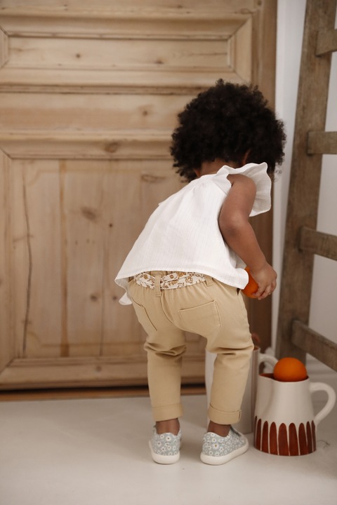Actual product image Vertbaudet Festliche Baby Bluse aus Baumwoll-Voile (62)