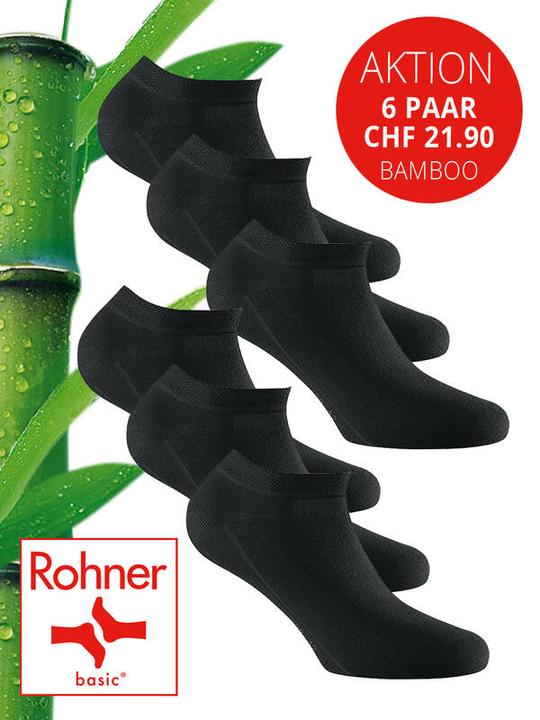 Immagine prodotto Rohner Calzini da ginnastica (confezione da 6, 43 - 46)