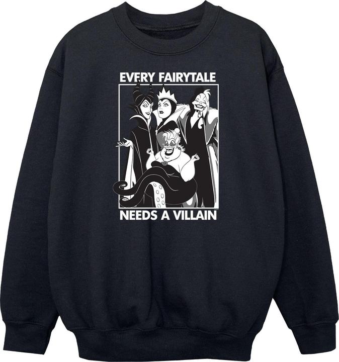 Immagine prodotto Disney Felpa in cotone da ragazza Villains (128)