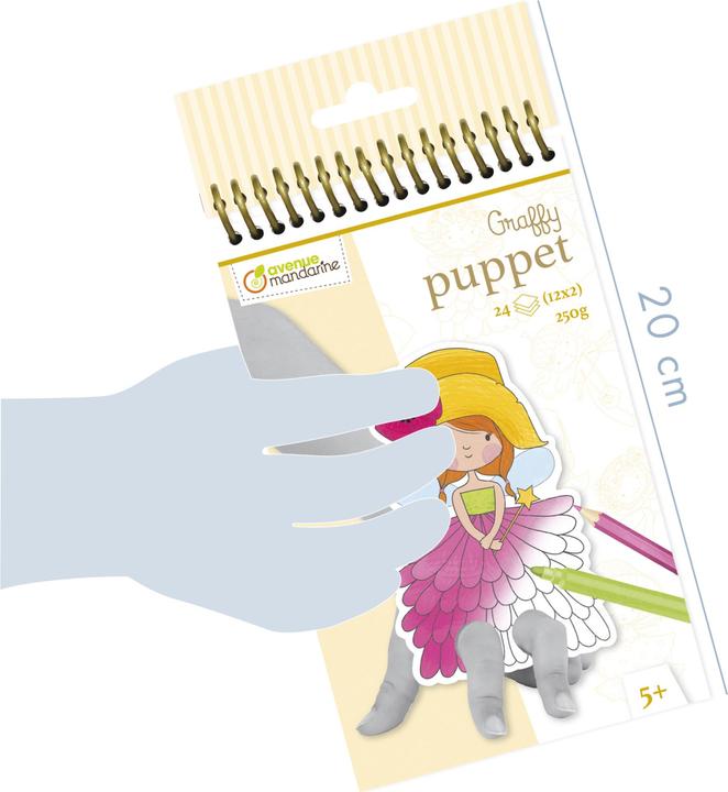 Actual product image My Mandarine Graffy Puppet