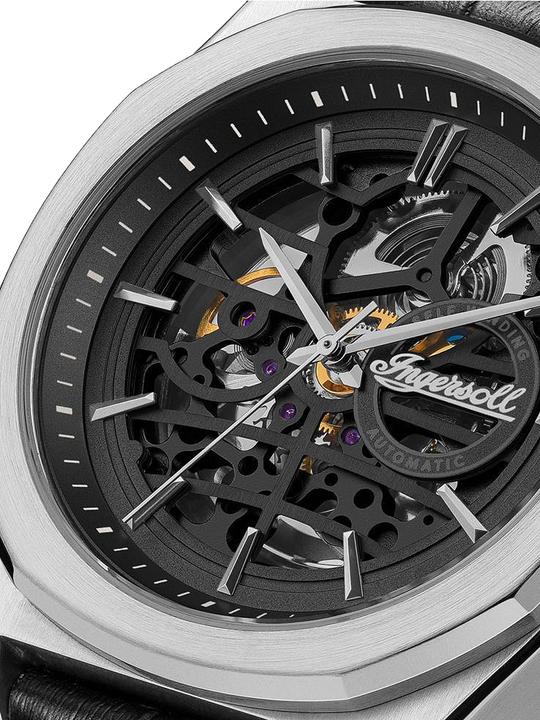 Actual product image Ingersoll 1892 Ingersoll I09302B The Orville Automatic 46mm 5ATM (Analogue wristwatch, 45.70 mm)