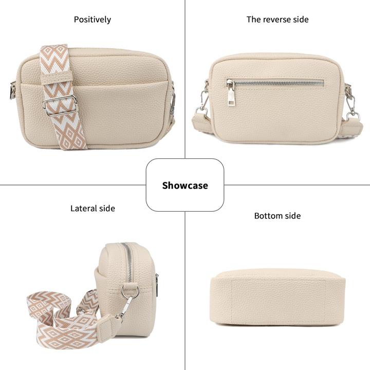 Immagine prodotto Only-Bags.Store Mini cross-body bag, borsa quadrata con ampia tracolla, alla moda