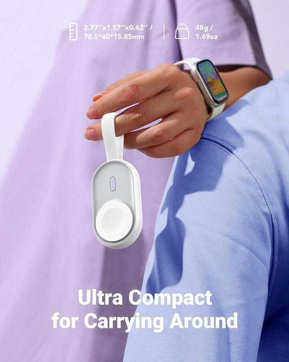 Actual product image Veger Mini-Powerbank für Apple Watch (1200 mAh)