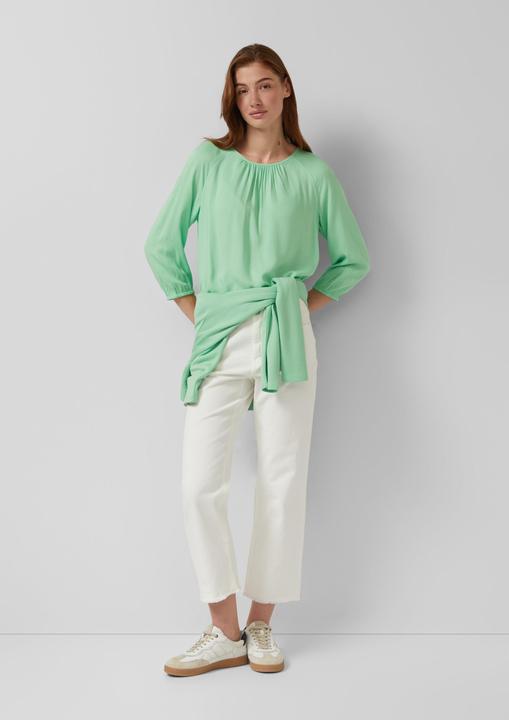 Immagine prodotto s.Oliver Bluse Strukturierte Viskose-Bluse mit Raff-Details (40)
