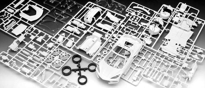 Actual product image Revell Model Set Corvette C8 Coupé