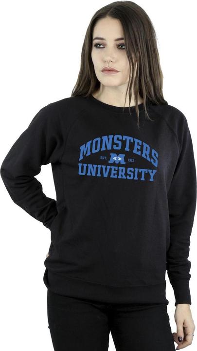 Actual product image Disney Womens/Ladies Monsters University Logo Sweatshirt (L)
