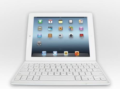 Actual product image Logitech Ultrathin Keyboard Cover (DE, IPad 3, IPad 2)