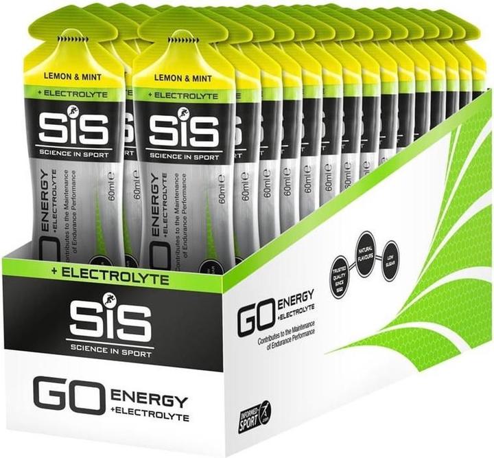 SIS Go Energie + Electrolyte (Zitrone, Minze, 1 Stk., 60 g)