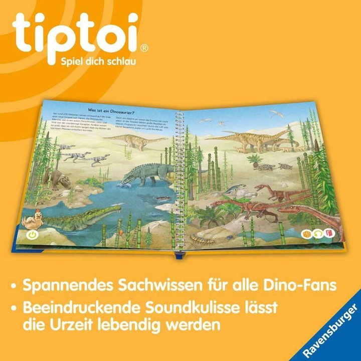 Immagine prodotto tiptoi Wir entdecken die Dinosaurier (Tedesco, Frisona inca, Stefan Richter, 2023)