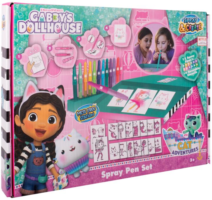Immagine prodotto Gabby's Dollhouse Gabby’s Dollhouse - Desktop Spray Pen Set (GD23368V) (12x)