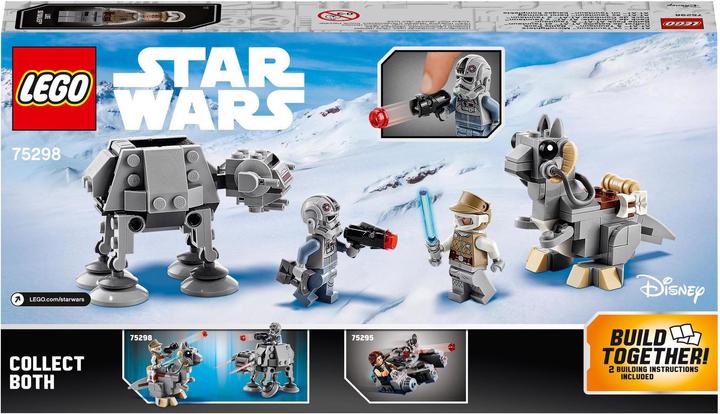 Actual product image LEGO AT-AT vs Tauntaun Microfighters (75298, LEGO Star Wars)