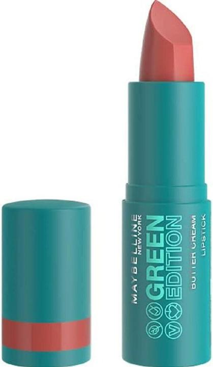 Maybelline New York Maybelline Green Edition Buttercream Lipstick 012 Shore 3,4 g (012 Shore)