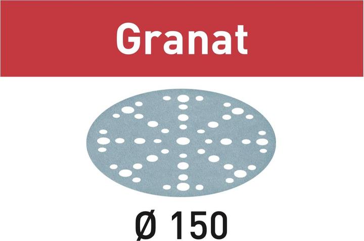 Actual product image Festool StickFix grinding wheels STF D150/48 Garnet, P120, 10 pieces (120)