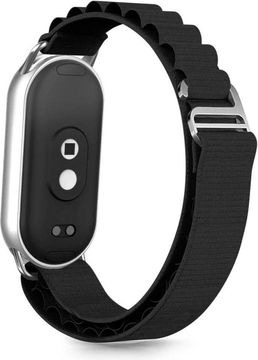 Actual product image Tech-Protect Nylon Pro Strap für Xiaomi Smart Band 8 / 9 / 10 / NFC - Schwarz
