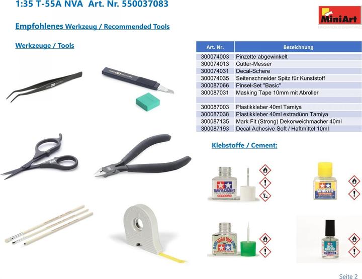 Produktbild Mini art NVA T-55A