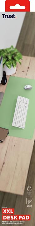 Actual product image Trust Benya XXL Desk Pad - Green (XXL)