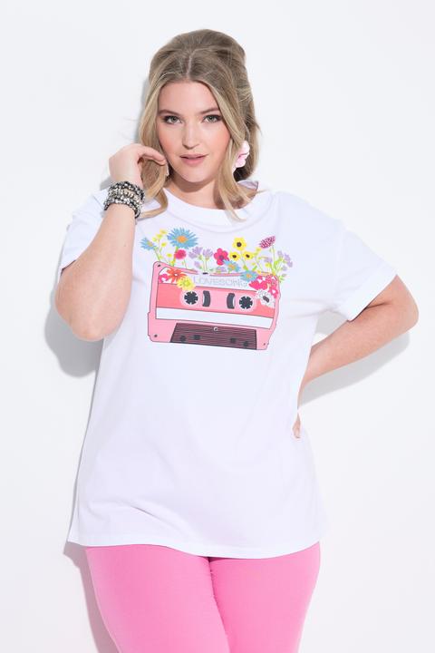 Produktbild Miamoda T-Shirt, Boxy Fit, Kassetten-Motiv (44)