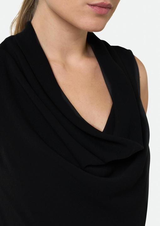 Actual product image Comma T-Shirt Top mit Wasserfallkragen (44)