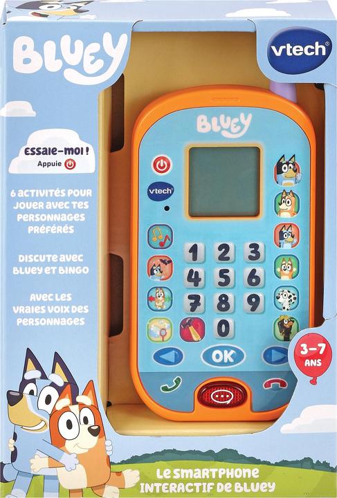 Immagine prodotto VTech Bluey - Le Smartphone Interactif (Francese, 3 - 6 anni)