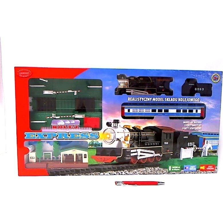 Dromader Kolejka express n/bat + przejazd kolej.00285 02858