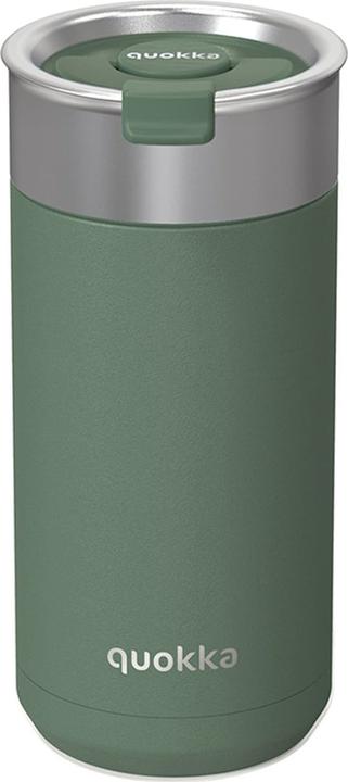 Immagine prodotto Quokka Tumbler per caffè Boost - Tazza termica in acciaio inox con filtro per il tè da 400 ml (pino) (0.40 l)