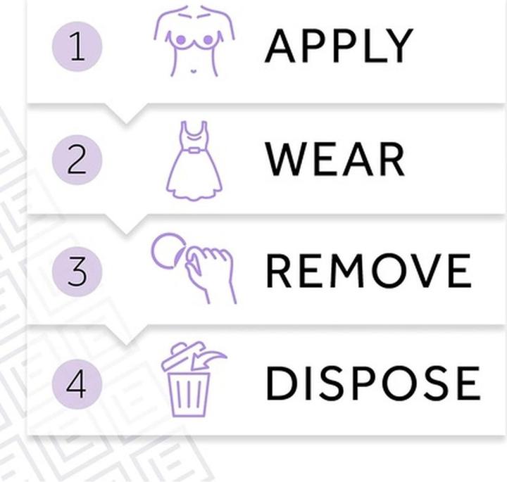 Immagine prodotto Eylure Nipple Covers medium Einmaliger Gebrauch, 8 Stk