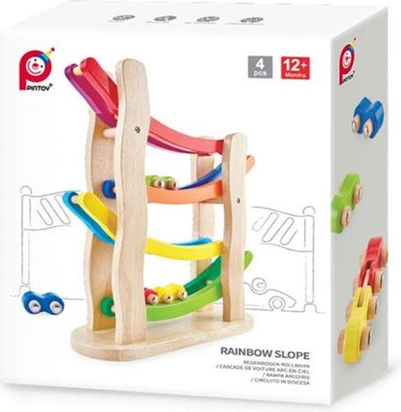 Produktbild Pintoy Regenbogen Rollbahn