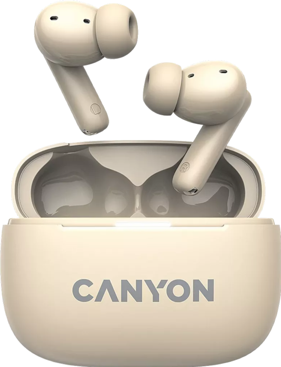 Actual product image Canyon TWS-10, On Go, 10 ANC, True Wireless Bluetooth in-ear headphones, charging station in (ANC, 0.83 h, Wireless)