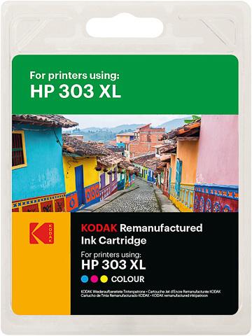 Kodak 303XL (T6N03AE) color (cyan, magenta, ) 18 ml - HP (kompatibel) (C, M, Y)