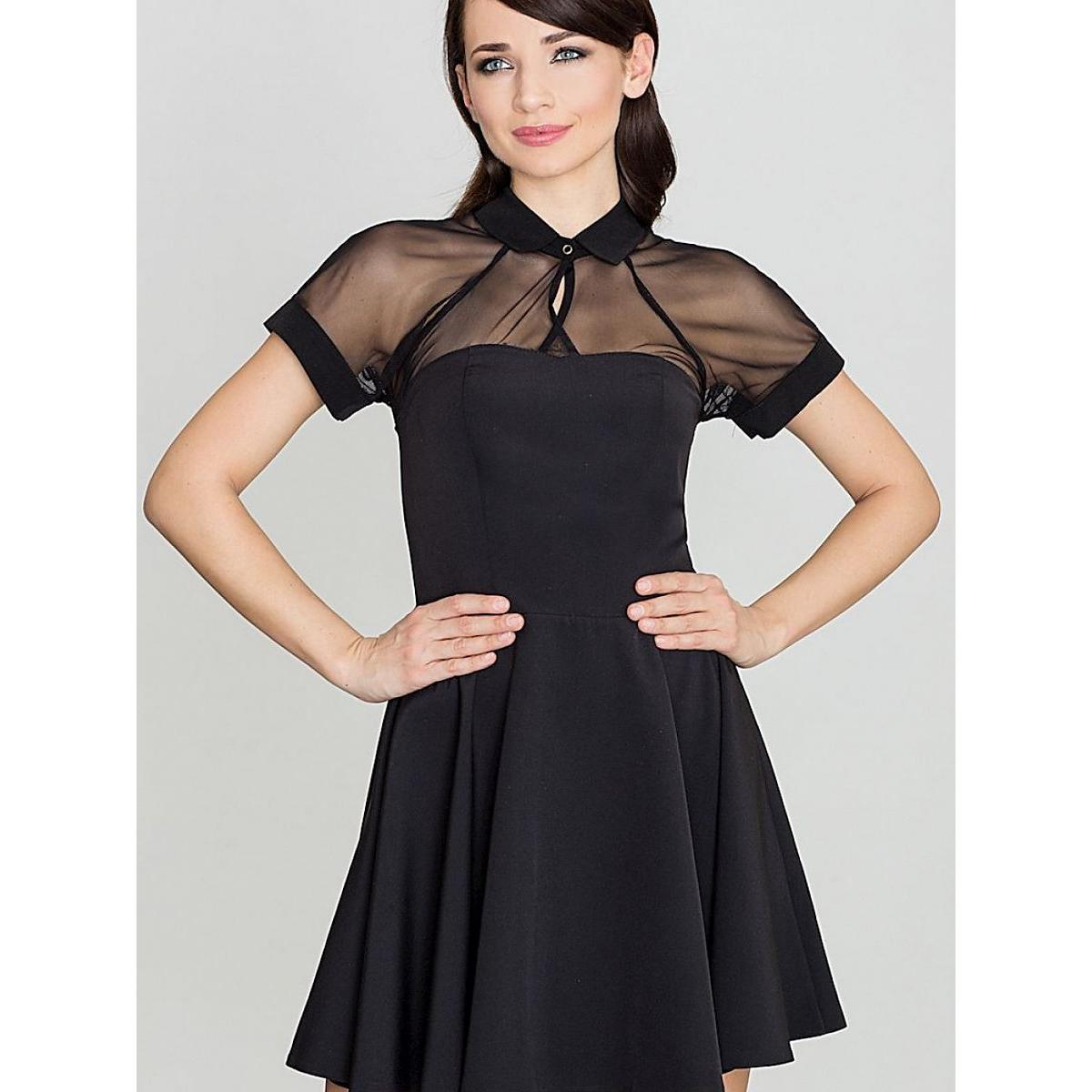 Lenitif, Jungen, Kleider, Kurzes Kleid, Schwarz, (L)