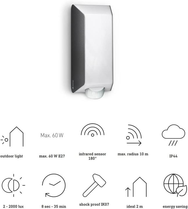 Produktbild Steinel Aussenleuchte L 30 S (E27)