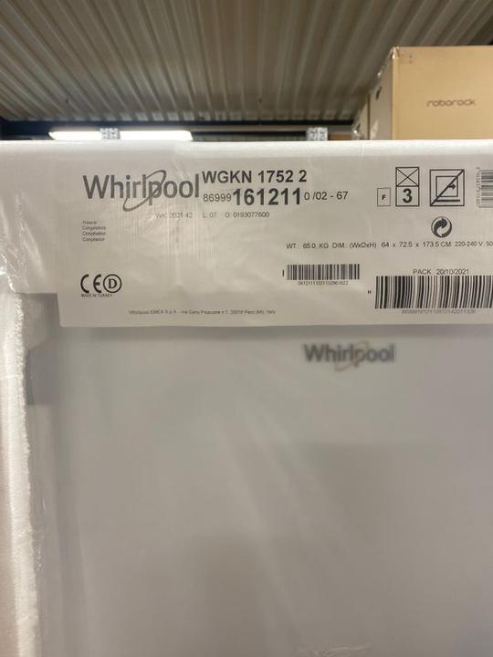 Produktbild Whirlpool WGKN 1752 2 (Freistehend, 228 l)