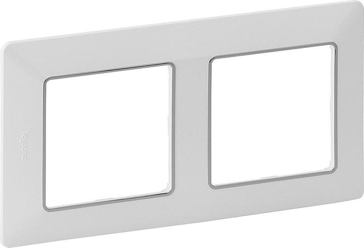 Image du produit Legrand Vlife 2Fach cadre Uw/Chrom 754032 754032