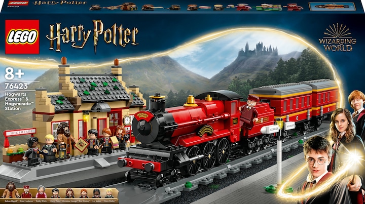 Actual product image LEGO Harry Potter 76423 Le Poudlard Express et la Gare de Pré-au-Lard (76423, LEGO Harry Potter)